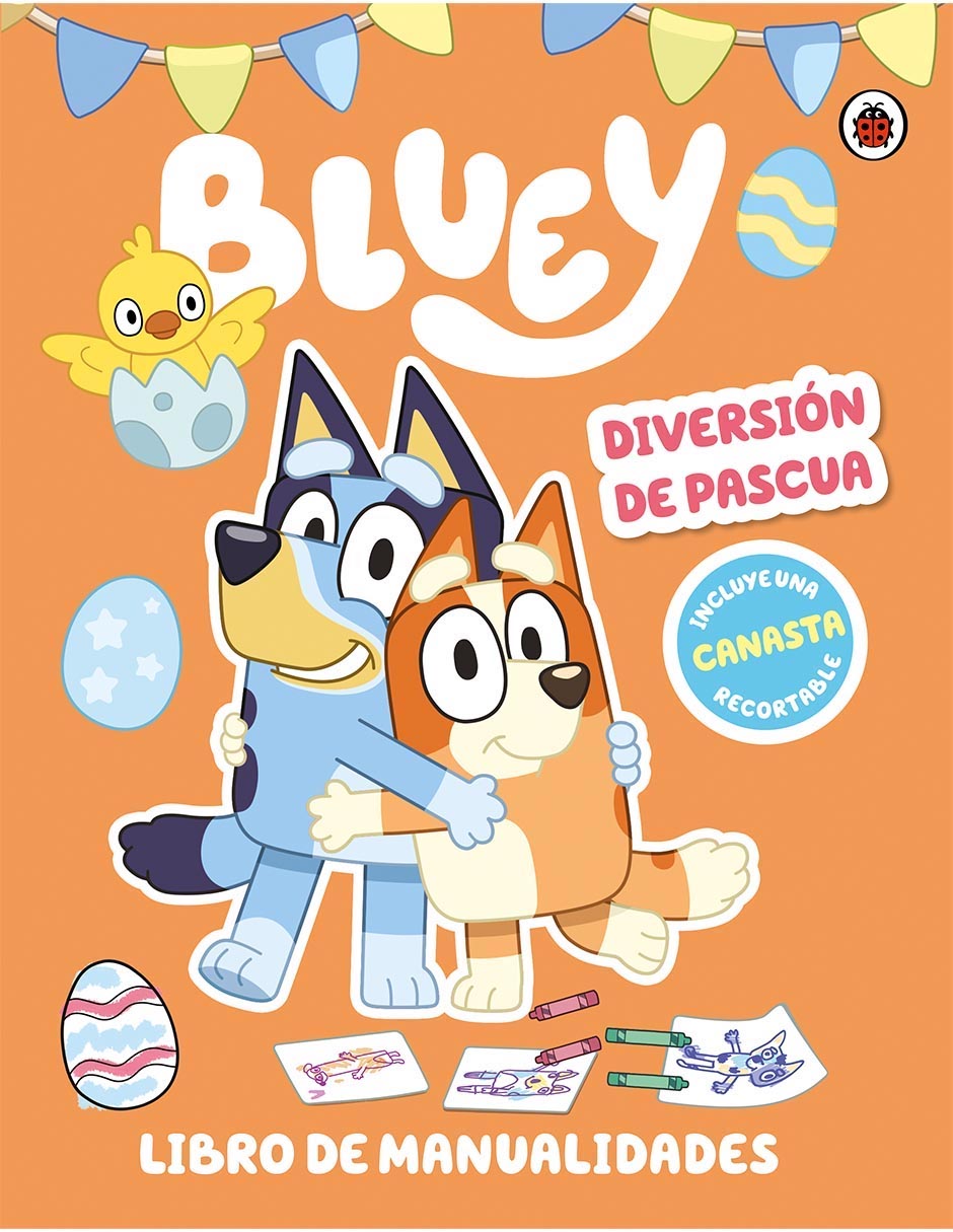 Libro Bluey: Easter Fun Diversión de Pascua Libro de Manualidades de Ladybird Books
