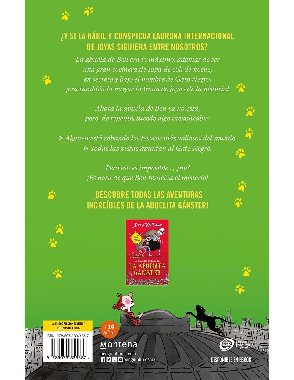 Libro La Increíble Historia de la Abuelita Ganster Ataca de Nuevo de David Walliams 2