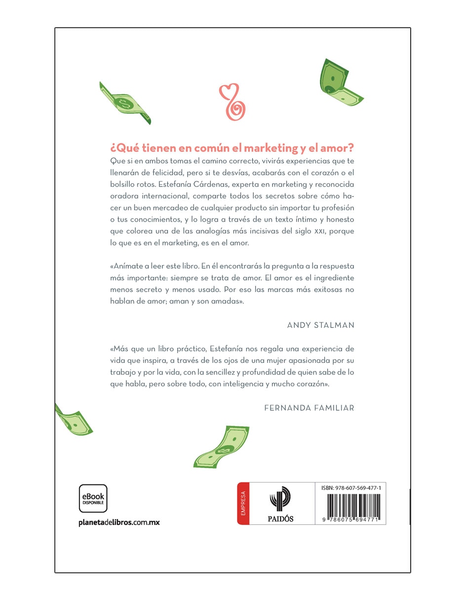 Libro En el Marketing como en el Amor de Estefanía Cárdenas 2