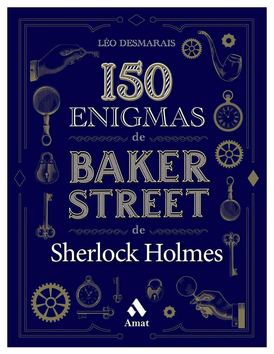 Libro 150 Enigmas de Baker Street de Sherlock Holmes