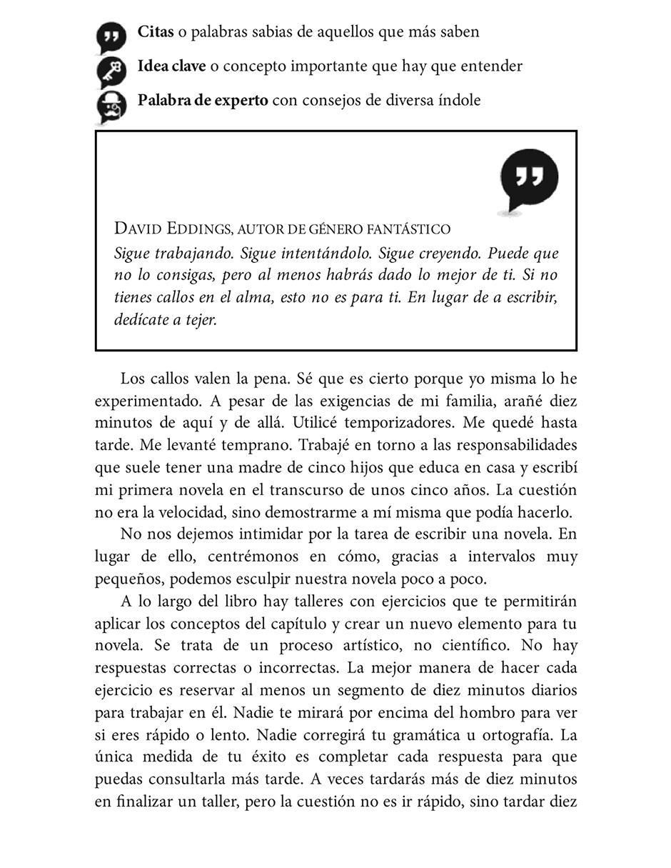 Libro Escribe una novela en 10 minutos (al día) de Katharine Grubb 2