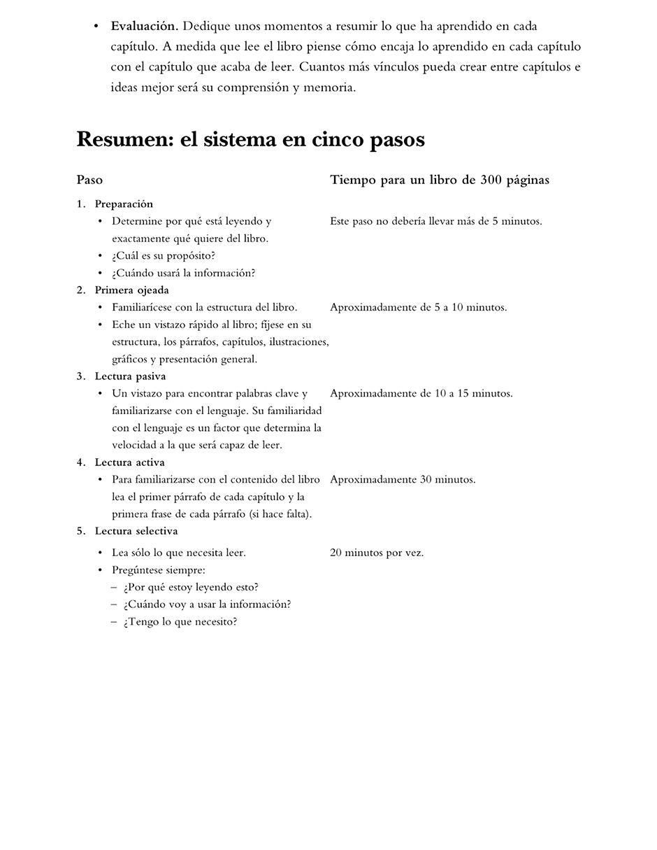 Libro Técnicas de lectura rápida de Tina Konstant 2