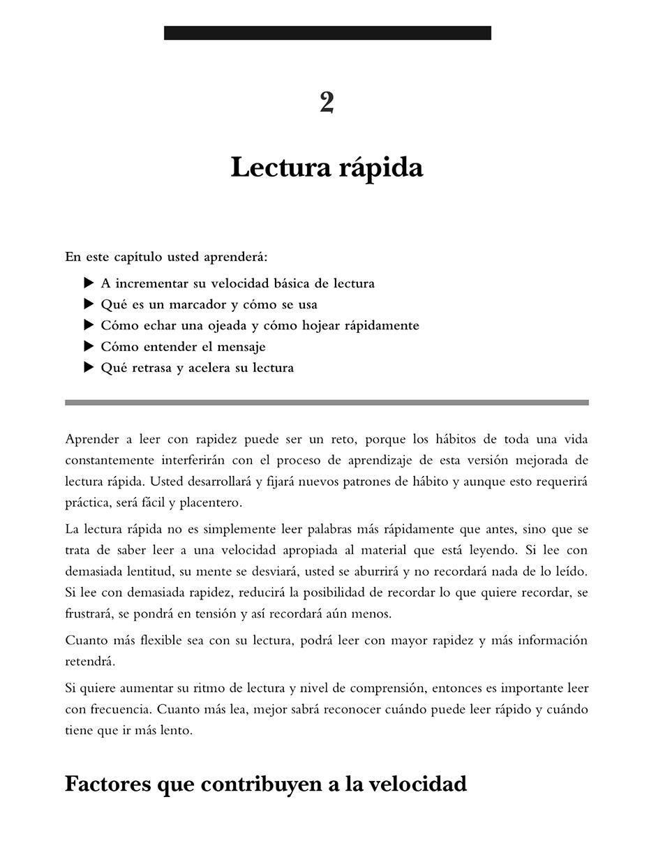 Libro Técnicas de lectura rápida de Tina Konstant 3