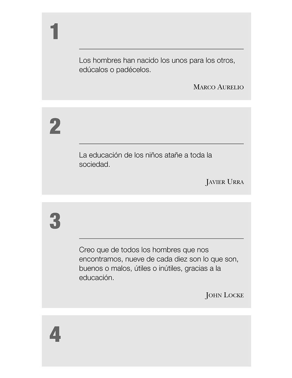 Libro 365 Propuestas para Educar de Óscar González 2