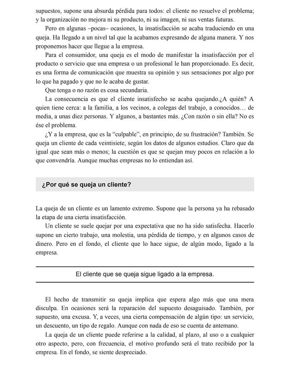 Libro Gestión de Quejas y Reclamaciones de José Ma. Acosta 2