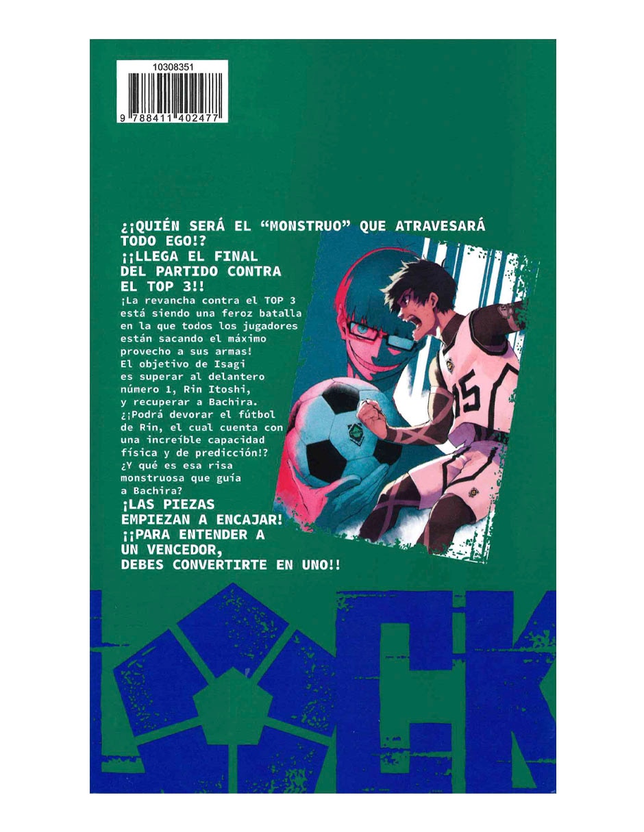 Manga Blue Lock Nº 10 2