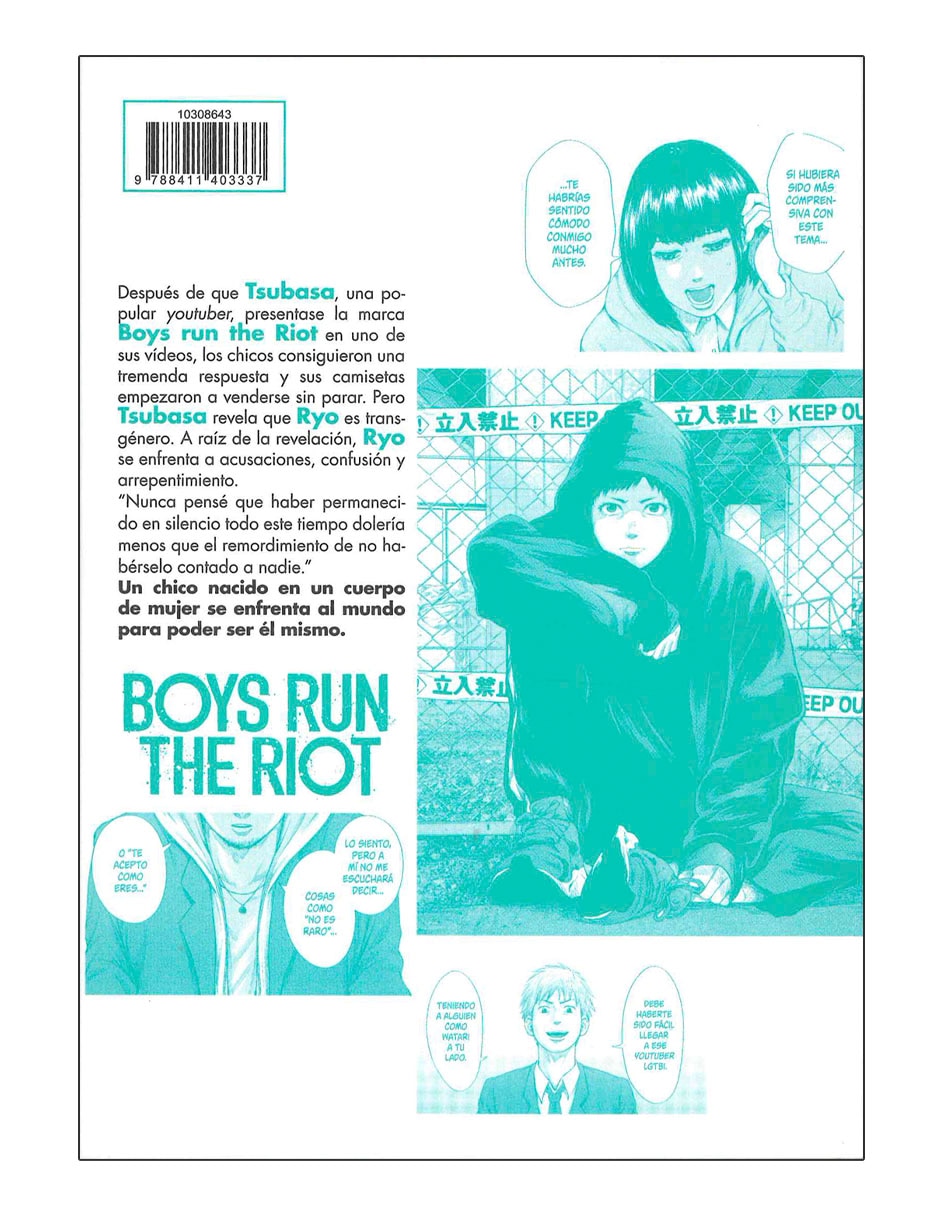 Manga Boys Run The Riot Nº 03/04 2