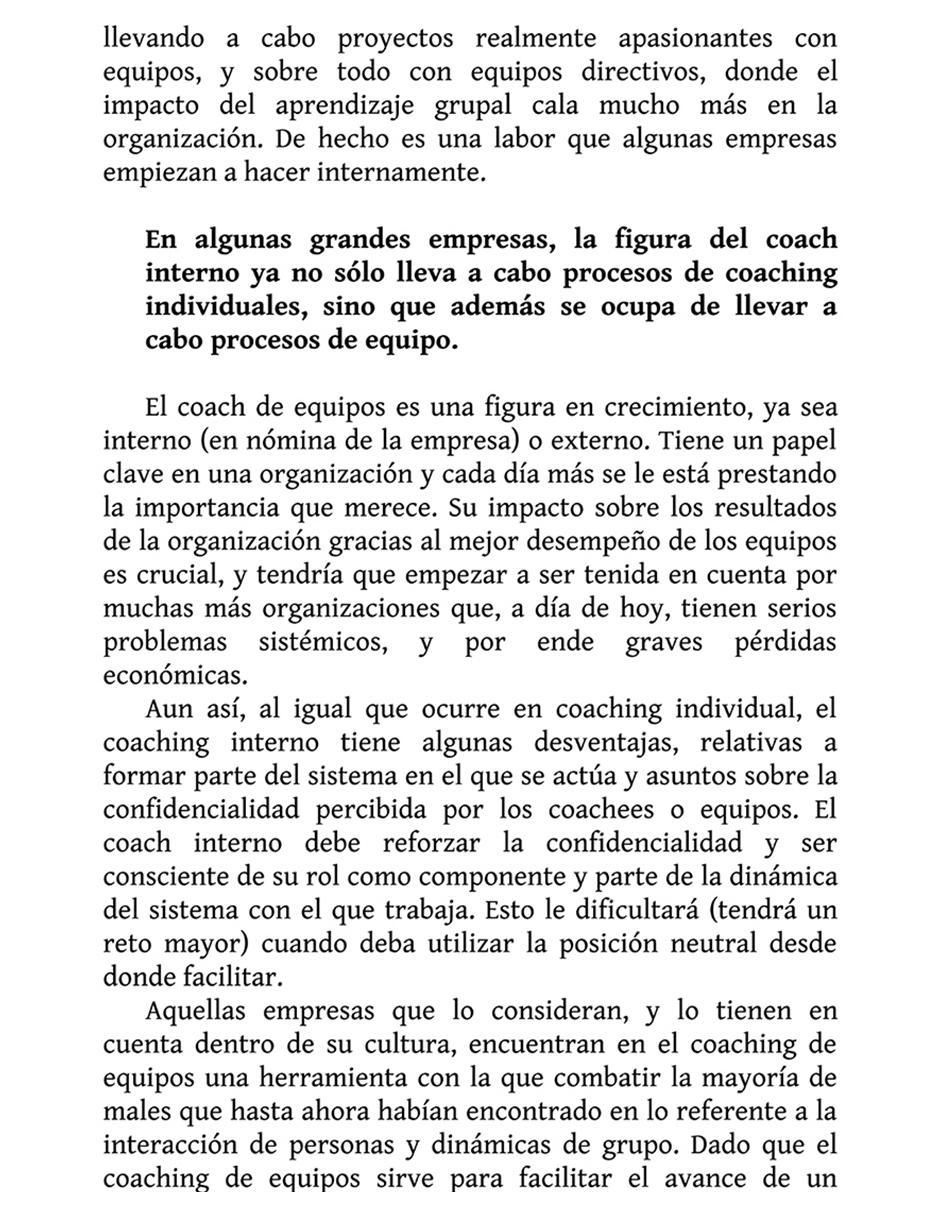 Libro Coaching de equipos de Enric Arola y César Piqueras 3
