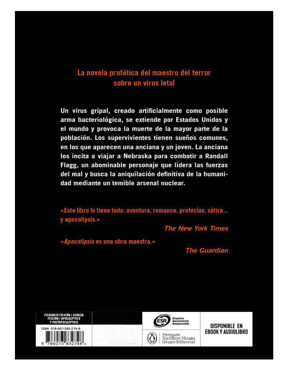 Libro Apocalipsis de Stephen King 3