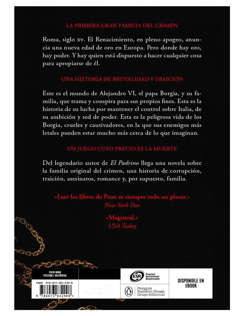 Libro Los Borgia de Mario Puzo 3