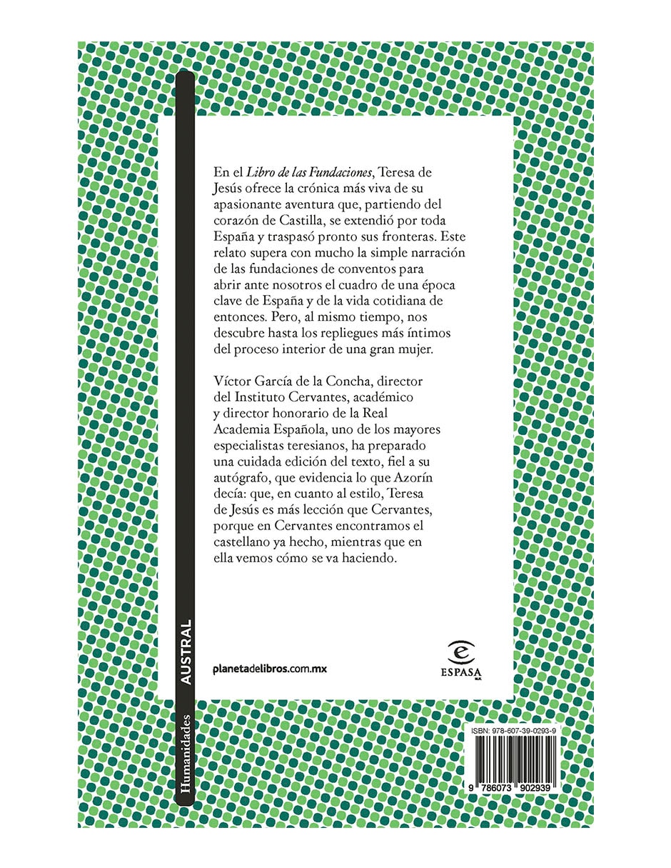 Libro de las fundaciones de Teresa de Jesús 2