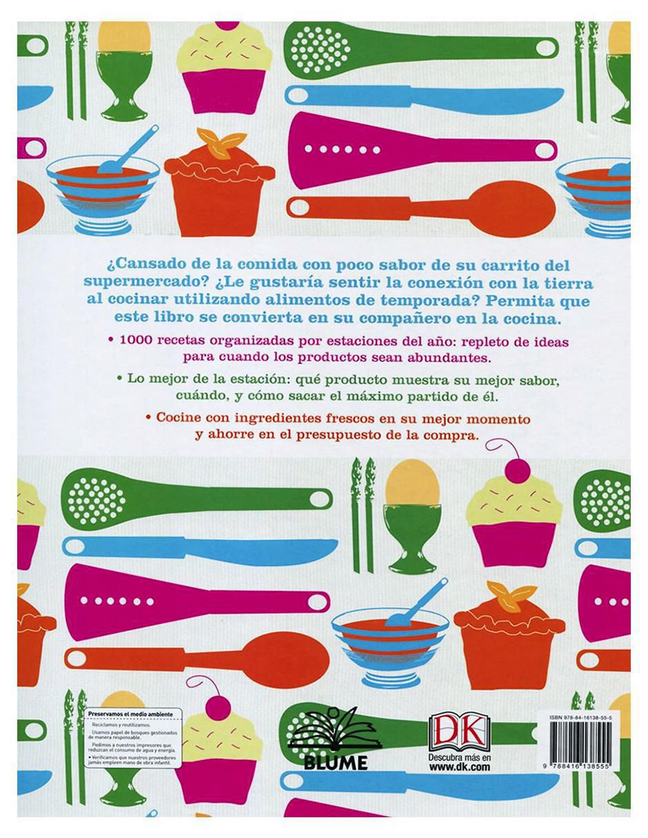 Libro Cocinar alimentos de temporada: 1000 recetas para todo el año de Mercedes Tabuyo Fornell 2