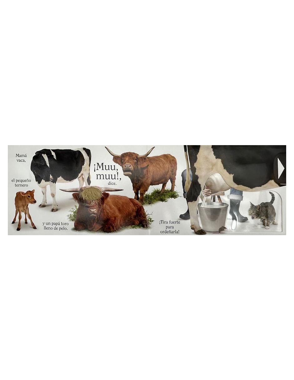 Libro Muu: Descrubre con solapas y texturas siete animales de la granja de Matthew Van Fleet y Brian Stanton 3