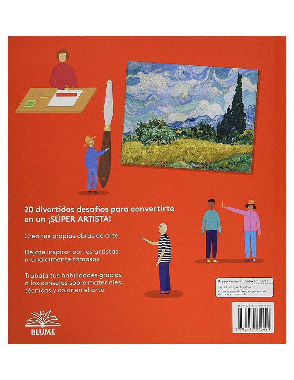 Libro Cómo ser un súper artista de Henry Carroll/ Rose Blake 2