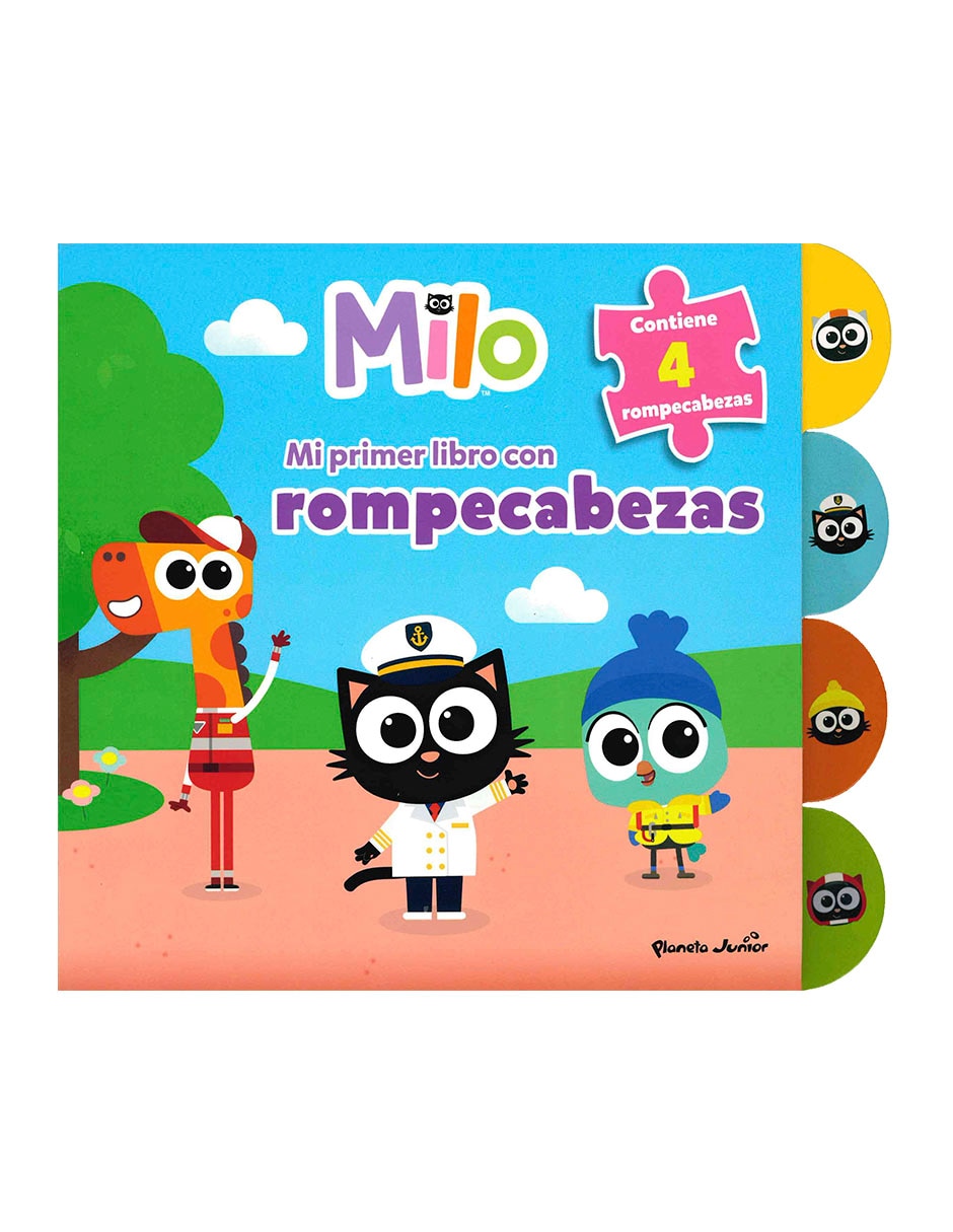 Mi primer libro con puzles de Milo