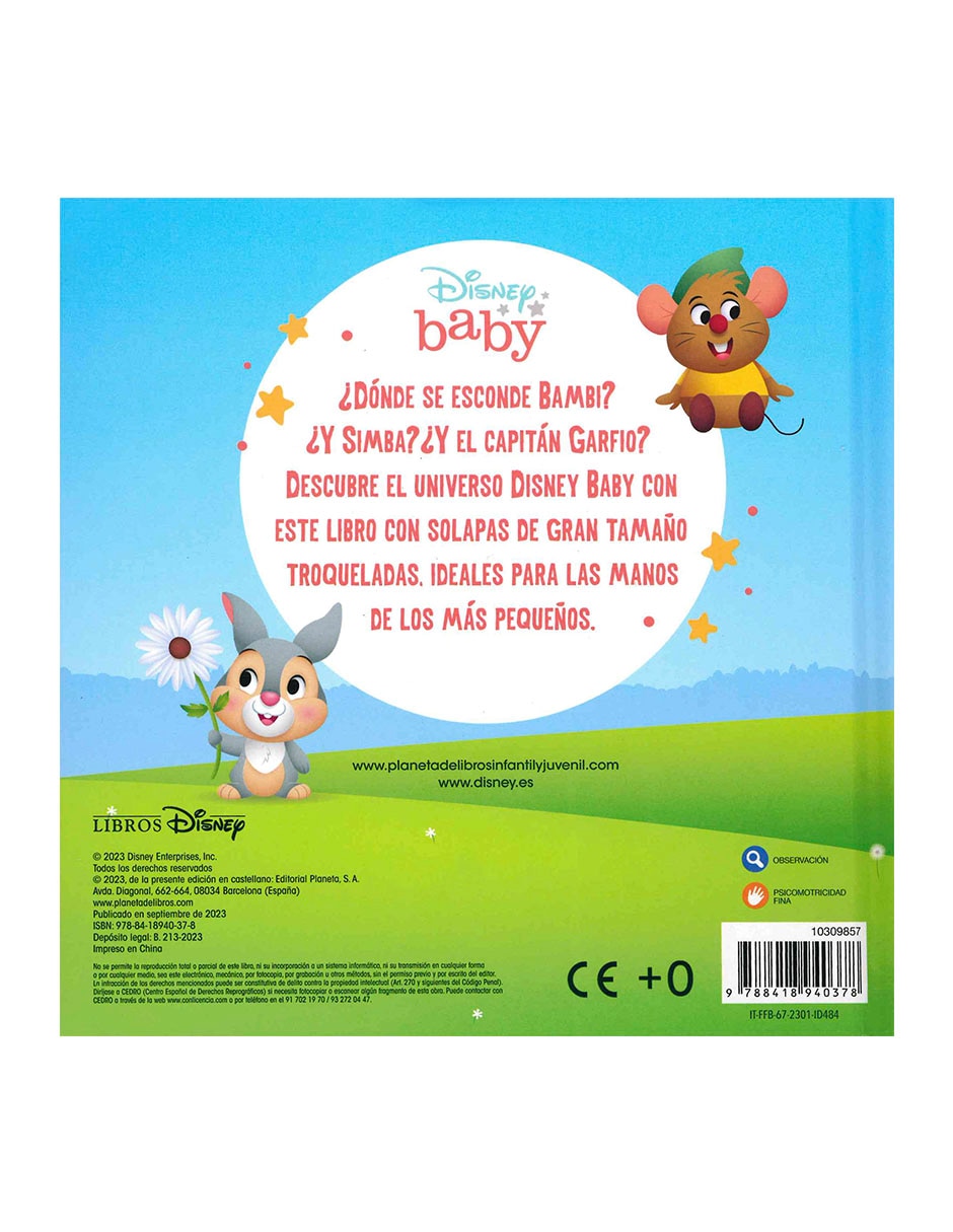 Libro Disney Baby Busca y Encuentra de Disney 2