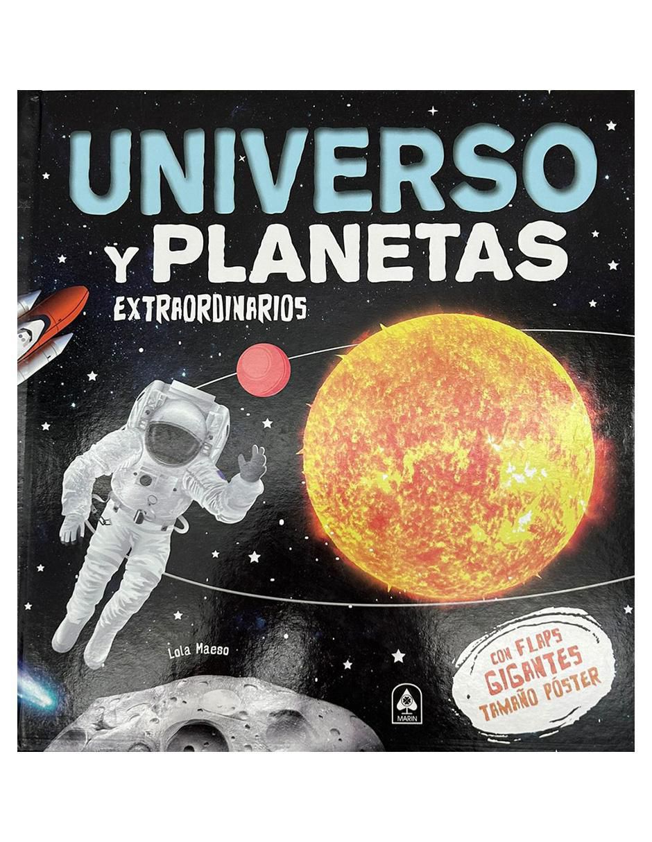 Libro Universo y planetas extraordinarios con flaps gigantes de Lola Maeso