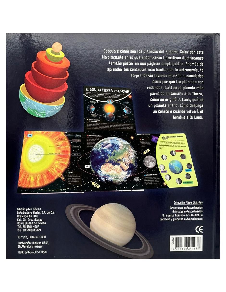 Libro Universo y planetas extraordinarios con flaps gigantes de Lola Maeso 3