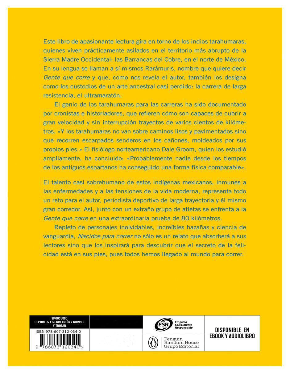 Libro Nacidos para Correr de Christopher McDougall 3