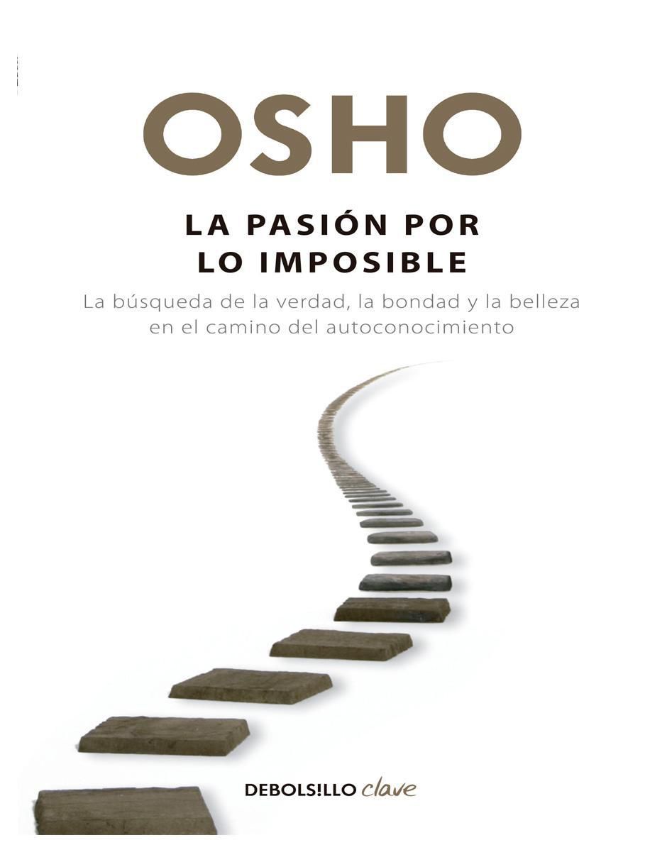 Libro La pasión por lo imposible de Osho