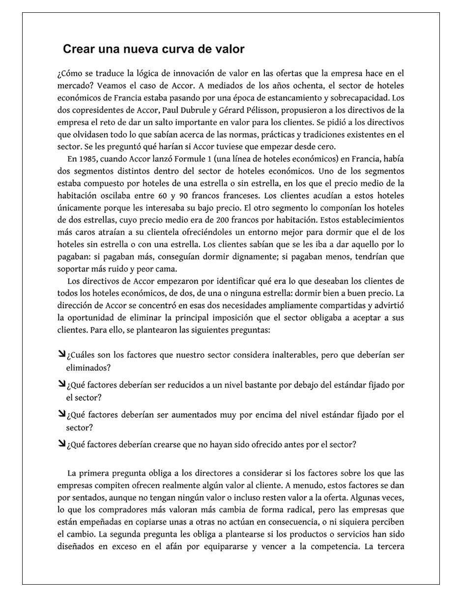 Libro Las claves de la estrategia del océano azul de W. Chan Kim/ Renée Mauborgne 2