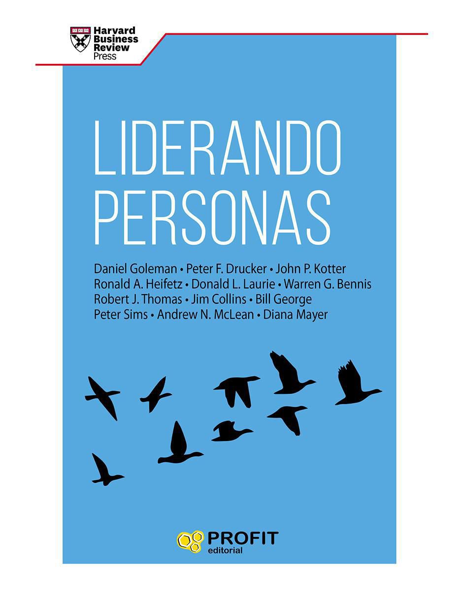 Libro Liderando personas de Peter F. Drucker y Daniel Goleman