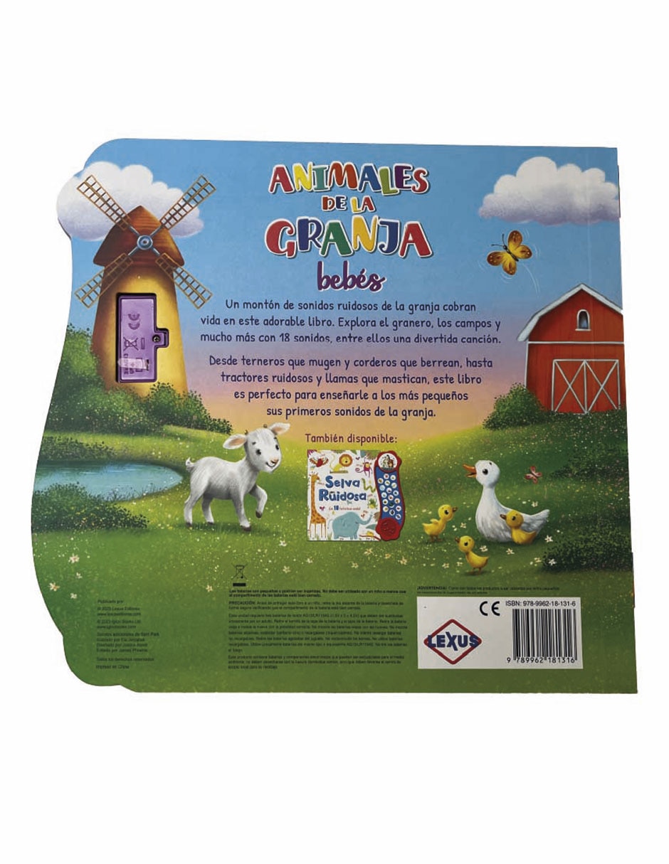 Libro Animales de la granja 18s de Lexus 3