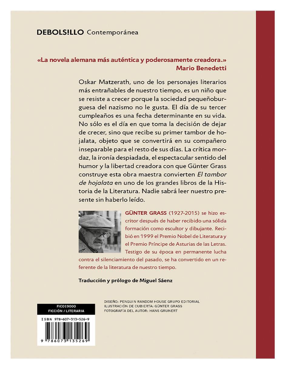 Libro El tambor de hojalata de Günter Grass 2
