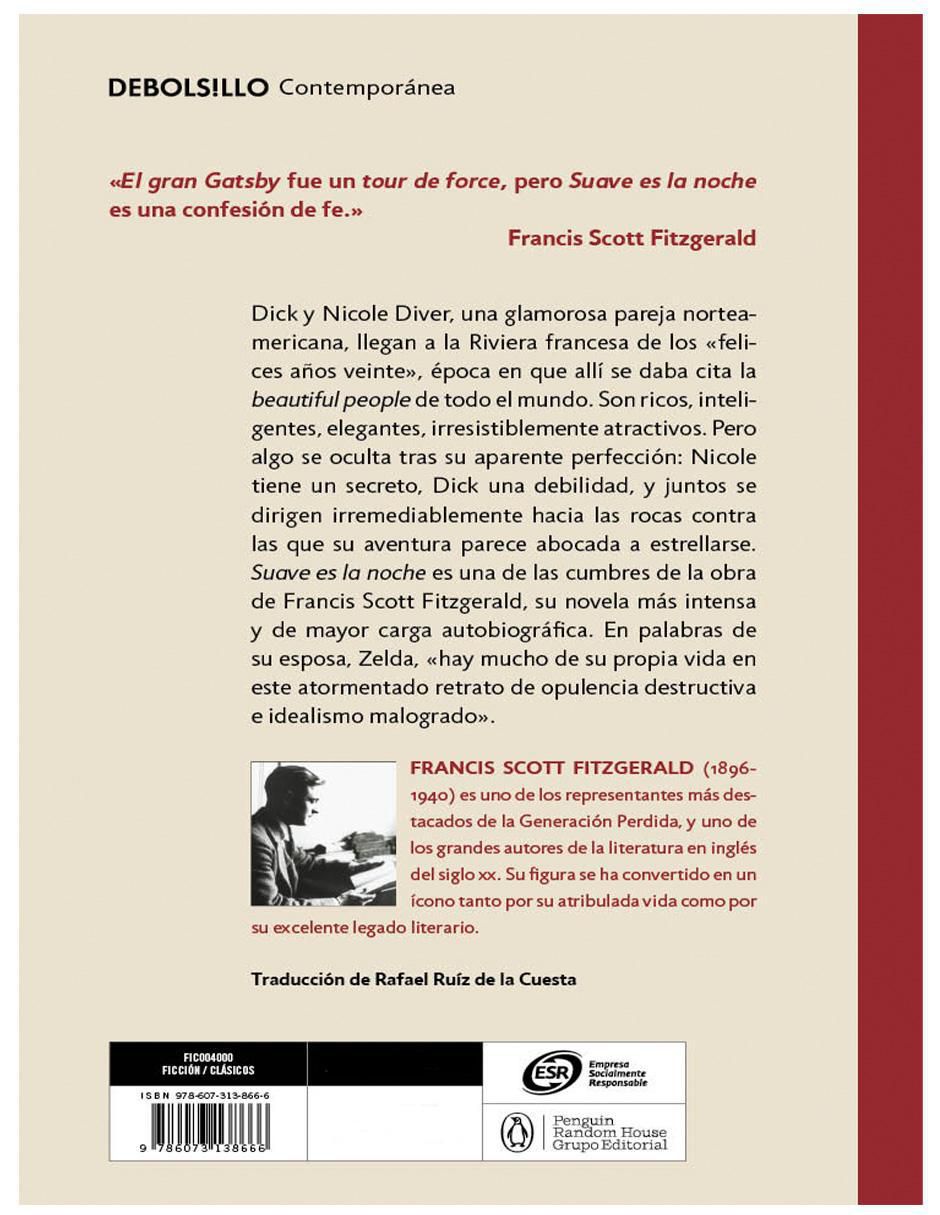 Libro Suave es la noche de Francis Scott Fitzgerald 2