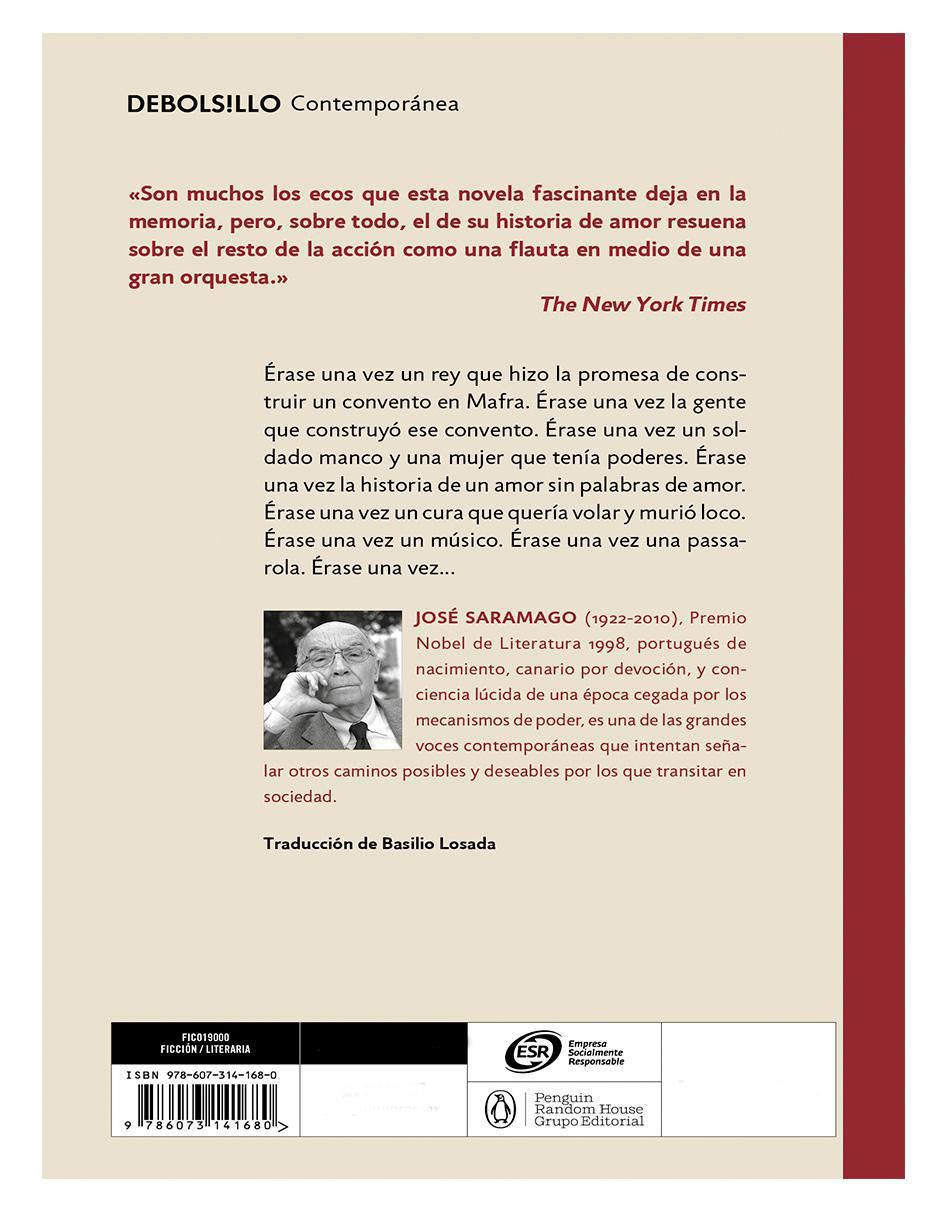 Libro Memorial del convento de José Saramago 3