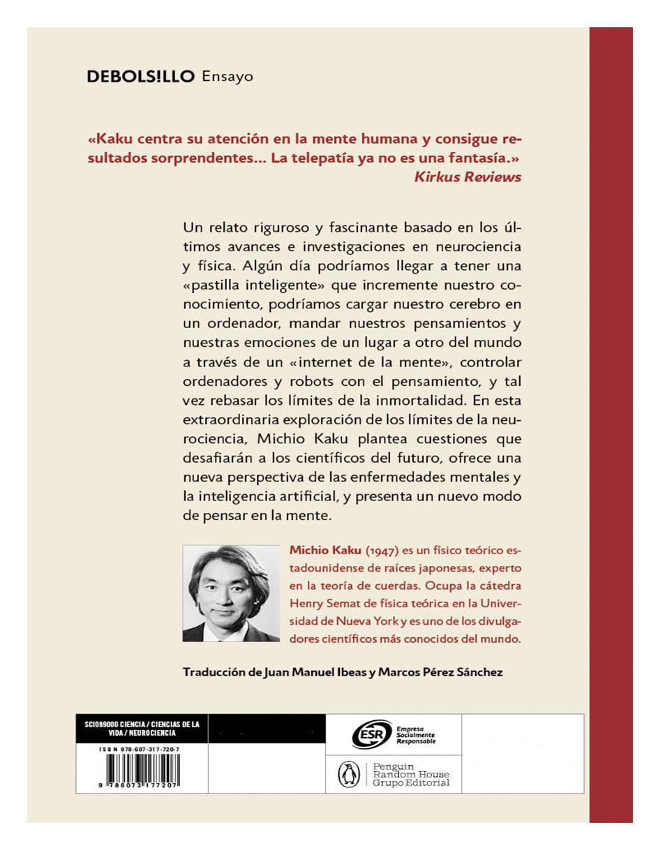 Libro El Futuro de Nuestra Mente de Michio Kaku 2