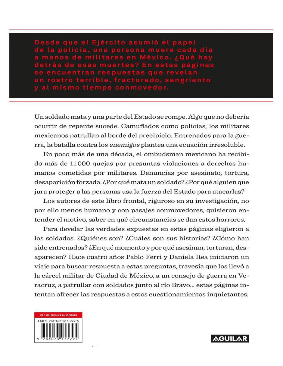Libro La Tropa de Daniela Rea/Pablo Ferri 2
