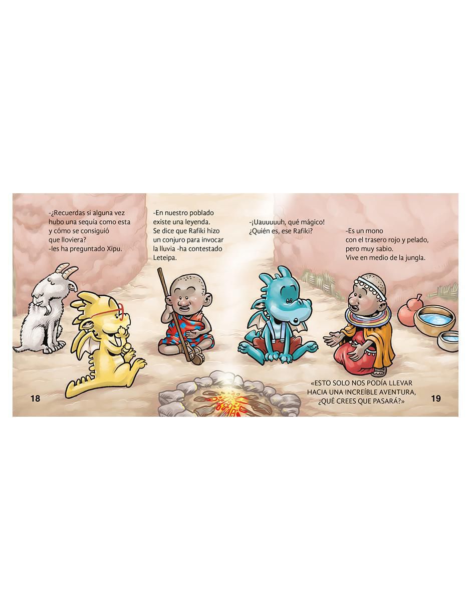 Libro Pascual El Dragón Descubre África de Max Olivetti 2