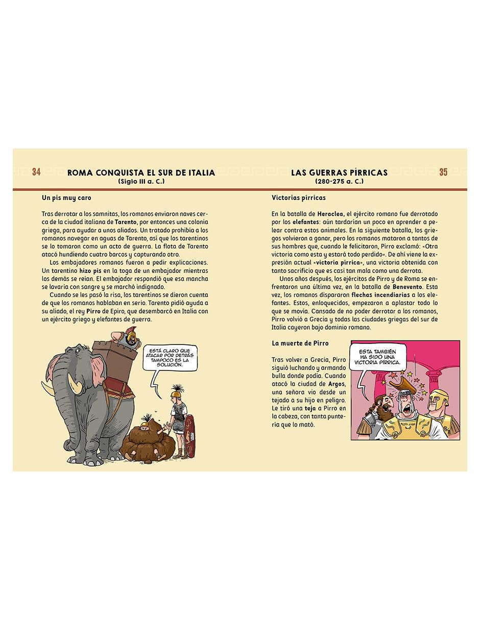 Libro Historia Para Niños. Roma de Miguel Ángel Saura 2