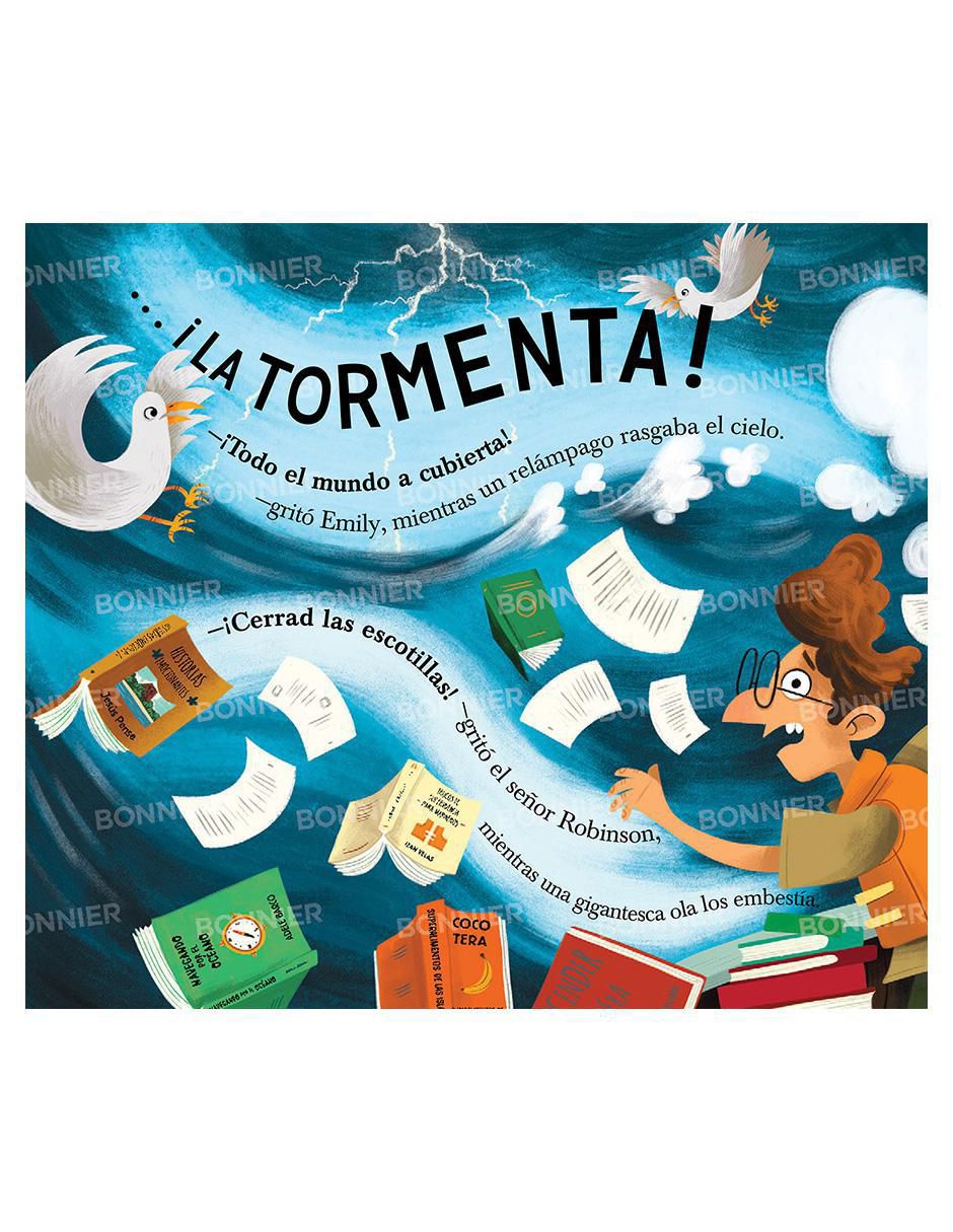 Libro Los Robinson Y La Biblioteca Pirata de Jonathan Emmet 2