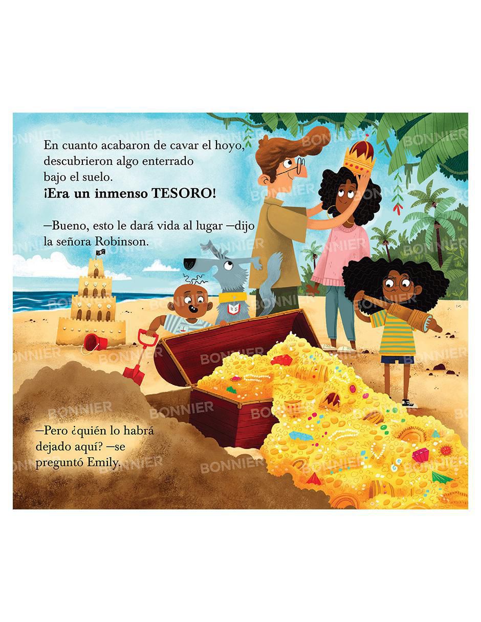 Libro Los Robinson Y La Biblioteca Pirata de Jonathan Emmet 3