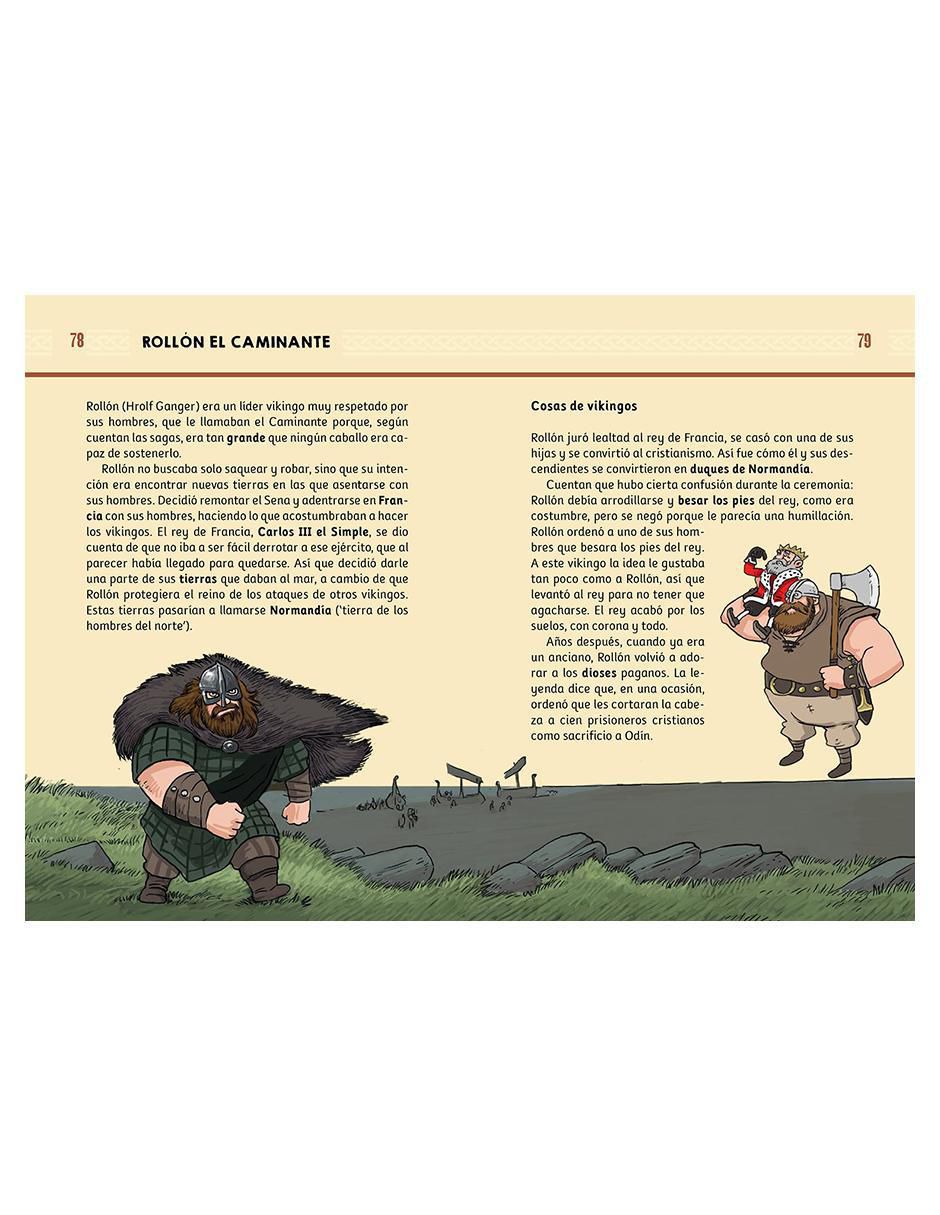 Libro Historia Para Niños. Los Vikingos de Miguel Ángel Saura 4