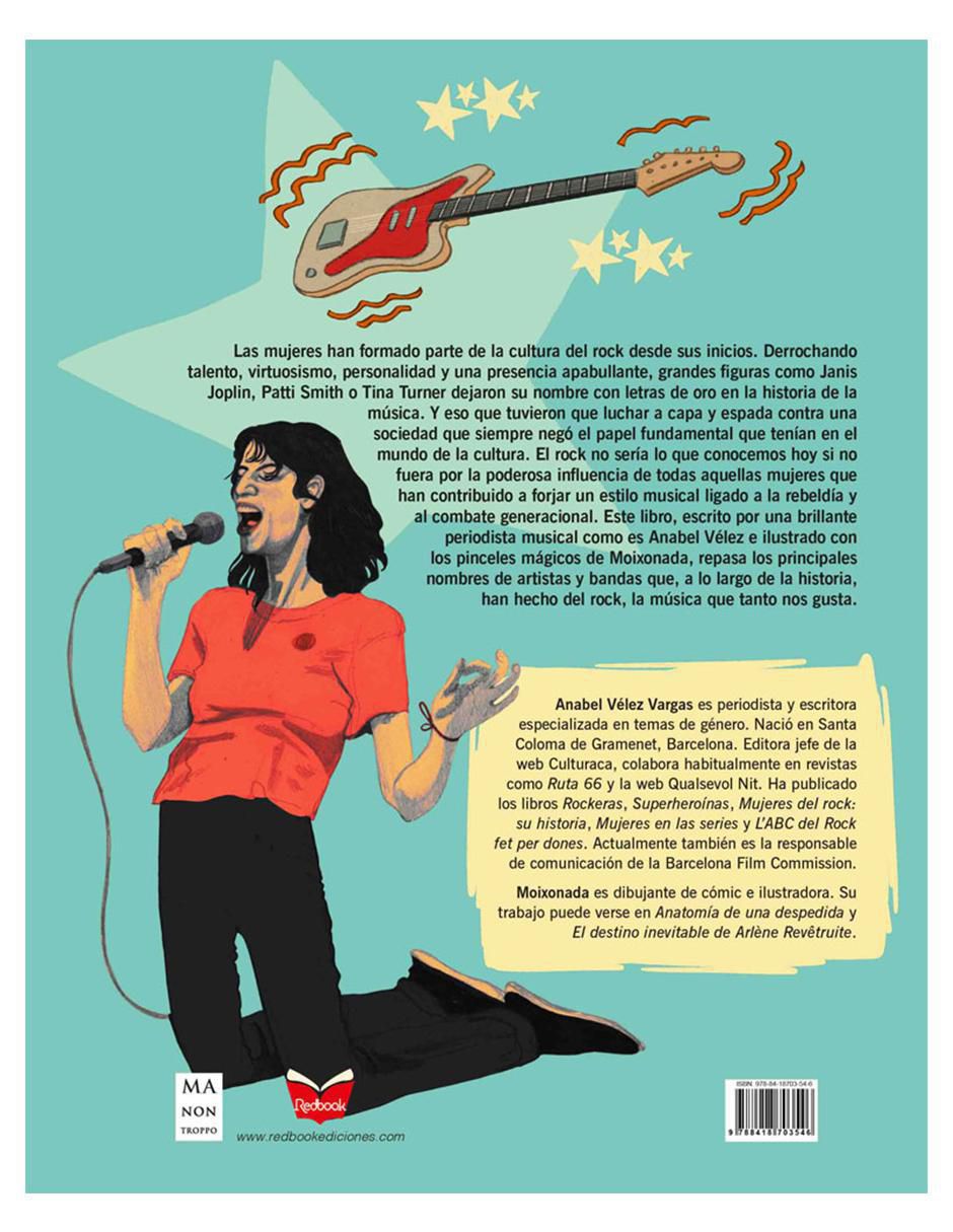 Libro Rockeras De La A A La Z de Anabel Vélez 2