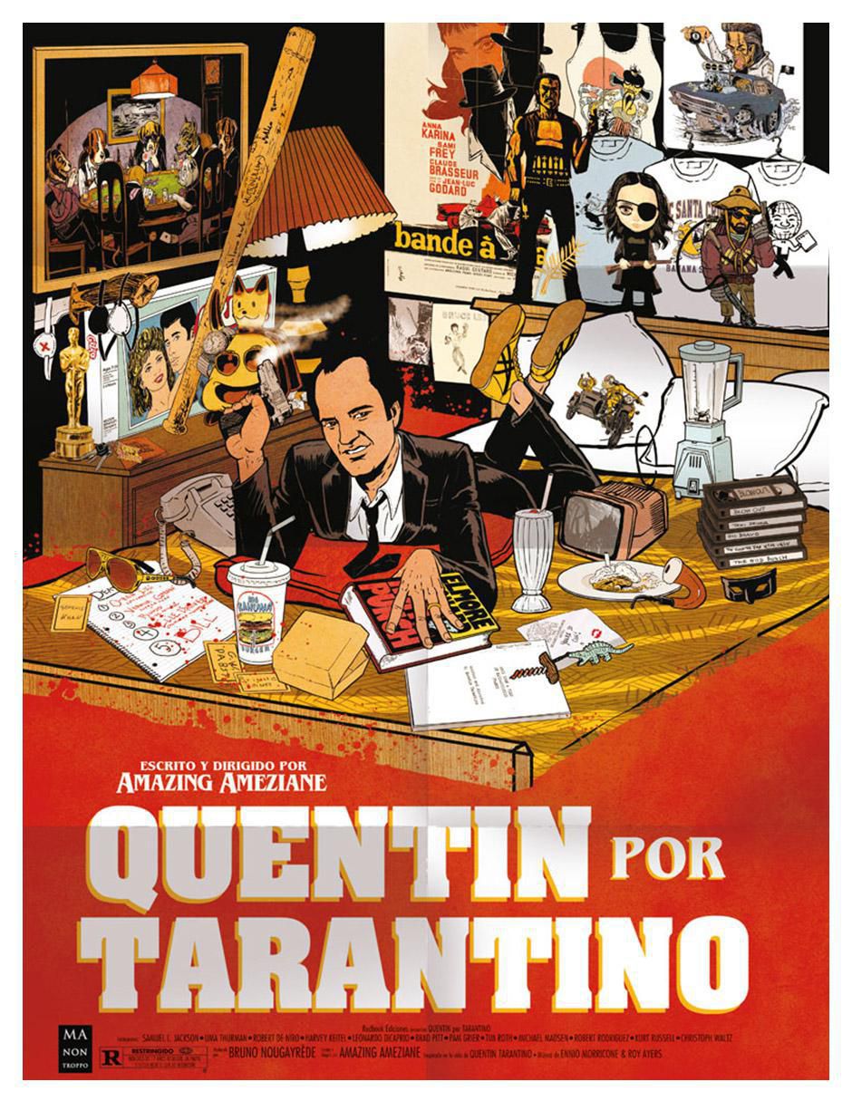 Libro Quentin Por Tarantino, Novela Gráfica de Amazing Libro Quentin Por Tarantino, Novela Gráfica de Amazing