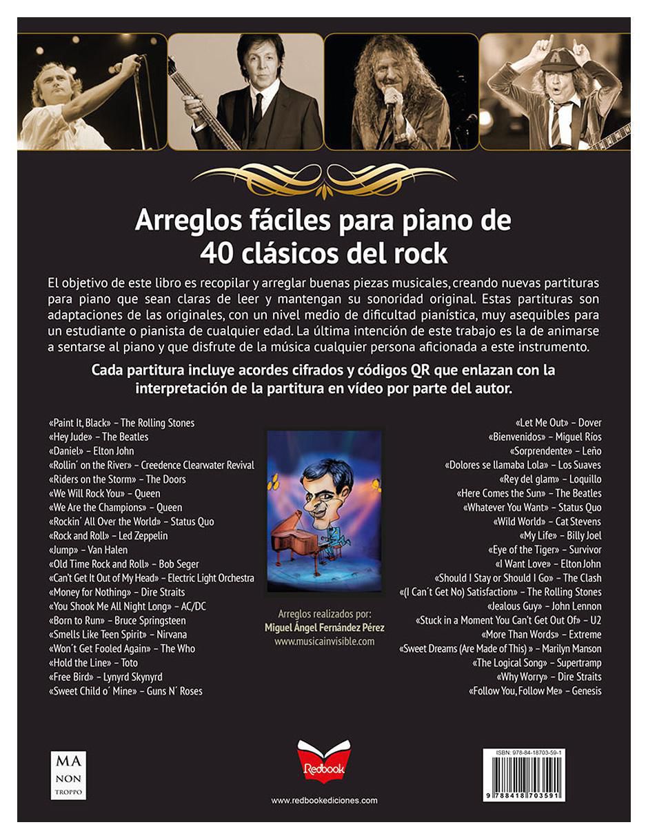 Libro Rock Classics 2, Partituras de Miguel Ángel Fernández Pérez 2