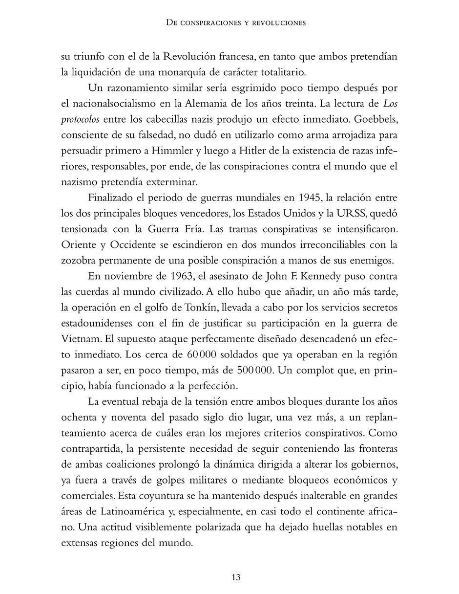 Libro Grandes Conspiraciones De La Historia de Miguel Martin Y Albo Lucas 8