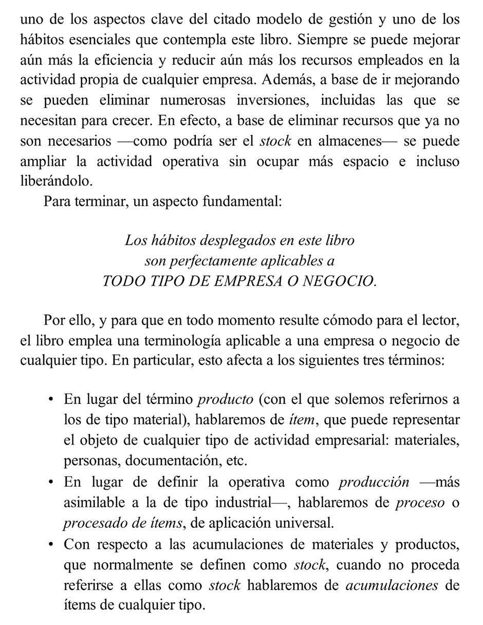 Libro Los 10 Hábitos Clave Para Gestionar Empresas Y Negocios Competitivos de Lluís Cuatrecasas 2