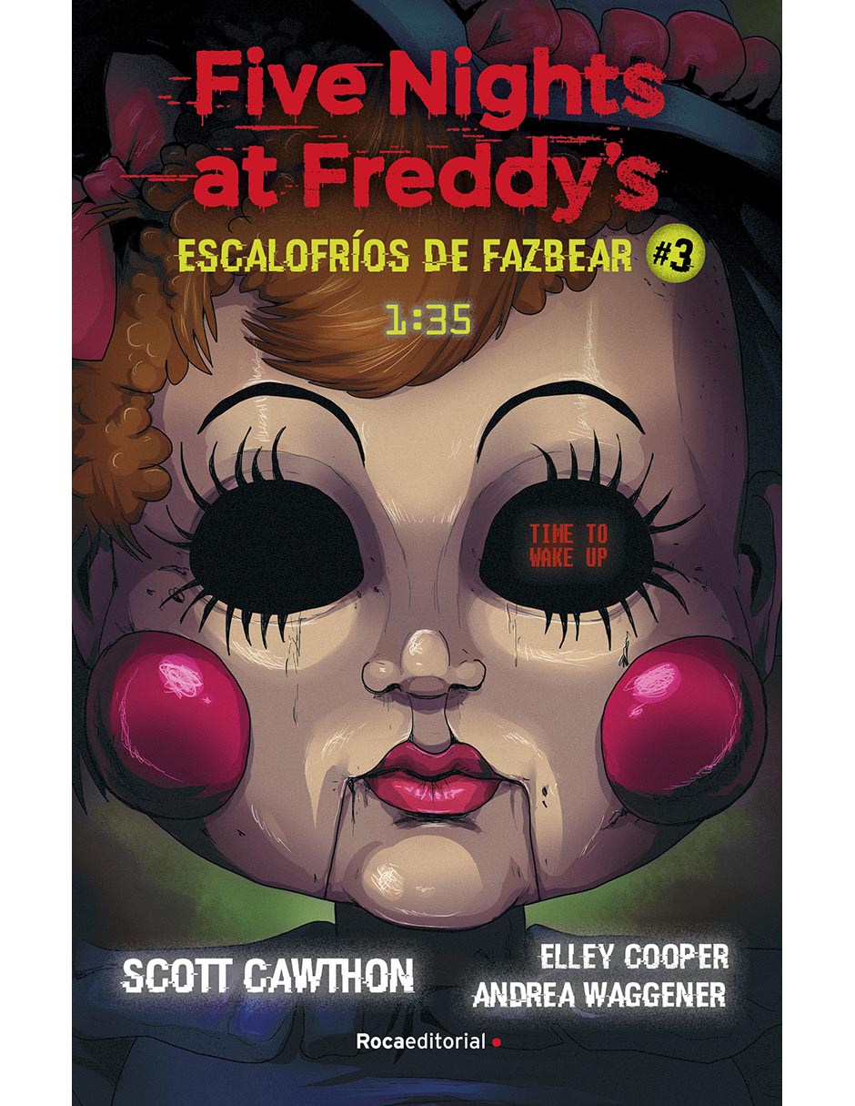 Libro Five nights at freddy's. Escalofrios de fazbear de Scott Cawthon