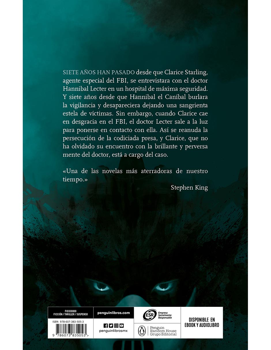 Libro Hannibal (Hannibal 3) de Thomas Harris 2