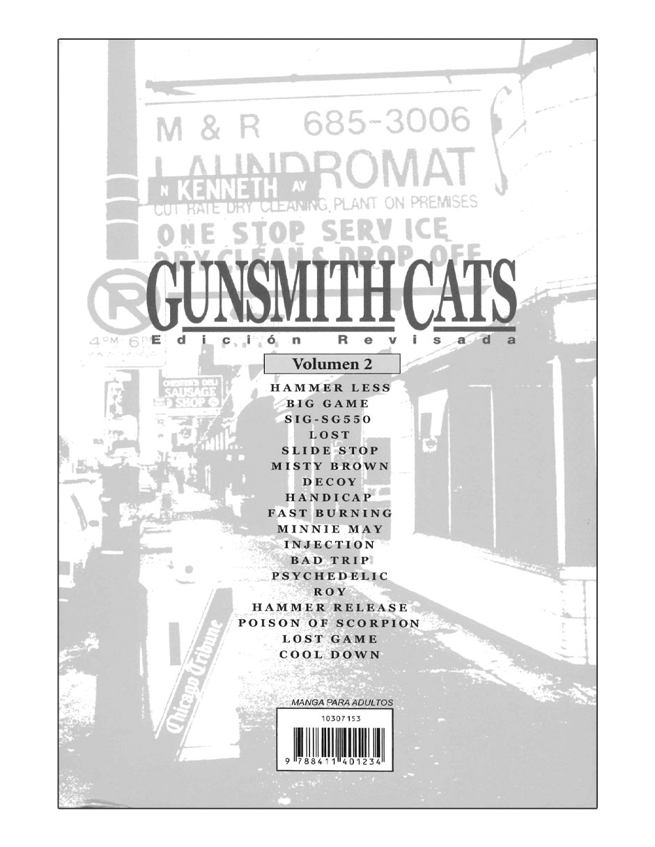 Manga Gunsmith Cats Nº 02/04 2