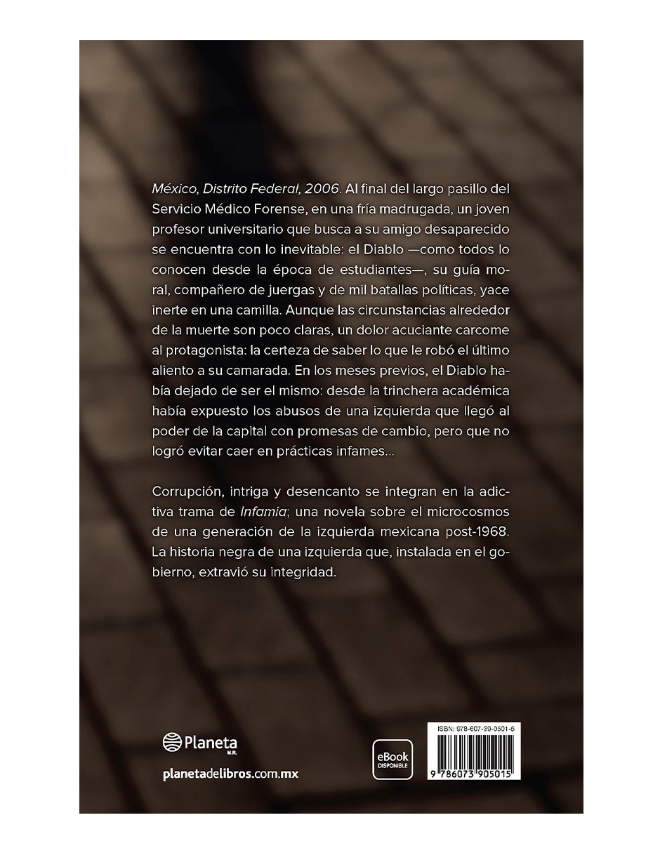 Libro Infamia de Ciro Murayama 2