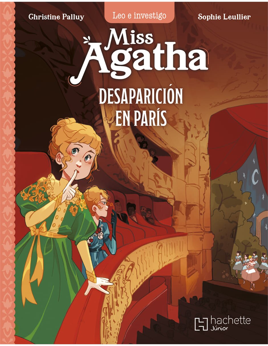 Libro Miss Agatha Desaparición En París de Christine Palluy 1
