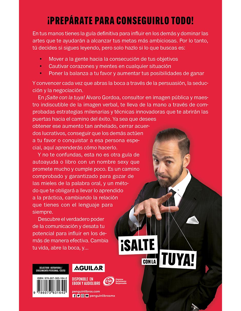 Libro SALTE CON LA TUYA
 de Alvaro Gordoa 2