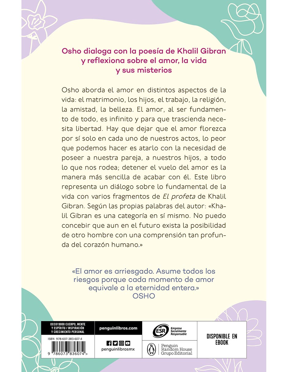 Libro HABLANOS DEL AMOR
 de Osho 2