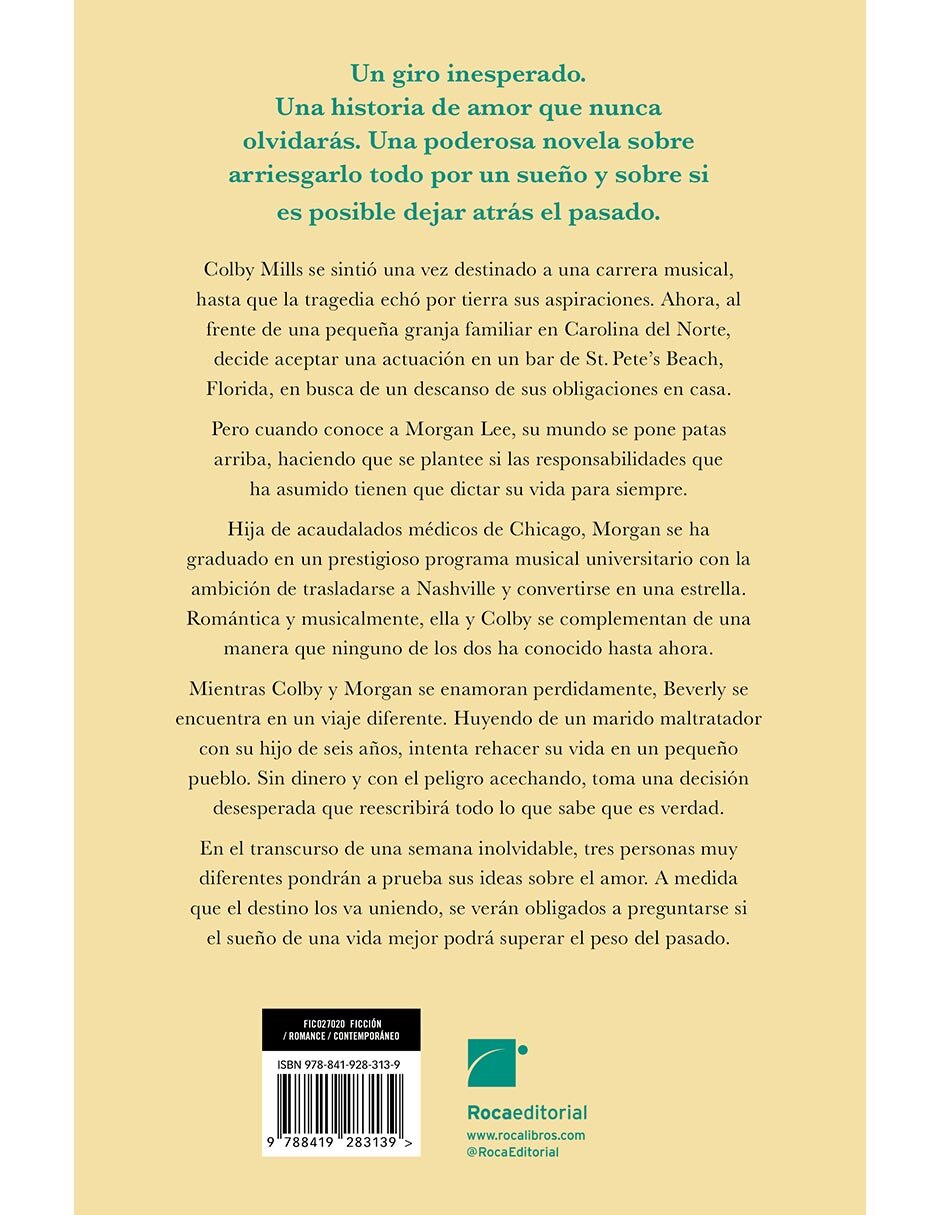 Libro UN MUNDO DE ENSUEÑO de Nicholas Sparks 2